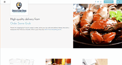 Desktop Screenshot of ordersomegrub.com