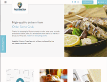 Tablet Screenshot of ordersomegrub.com